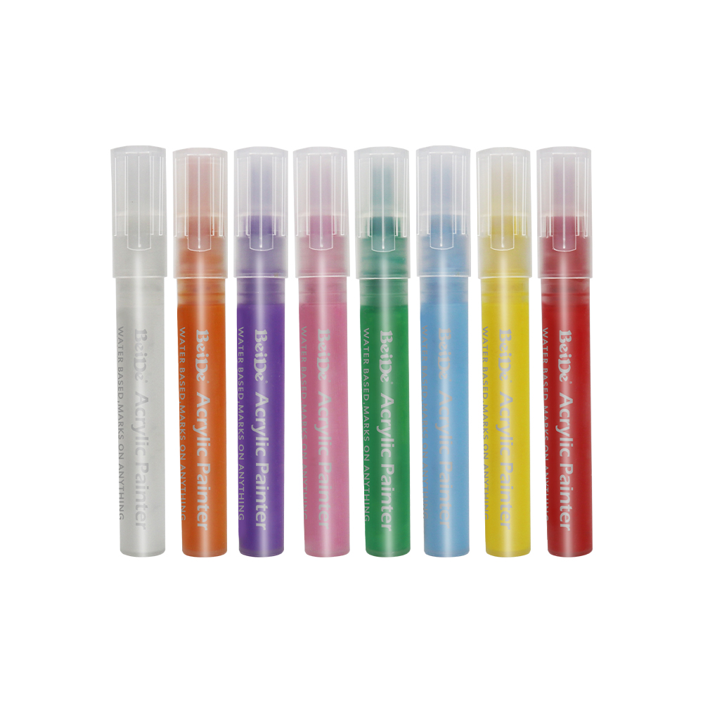 6MM Reversible Bullet & Chisel Acrylic Paint Pen